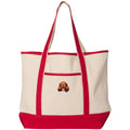 Dachshund Embroidered Tote