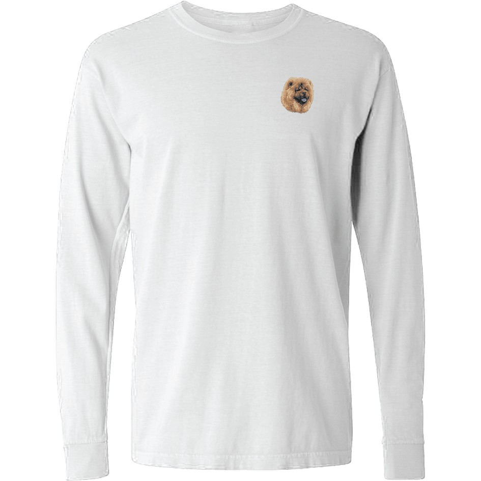 Chow Chow Embroidered Classic Long Sleeve Shirt