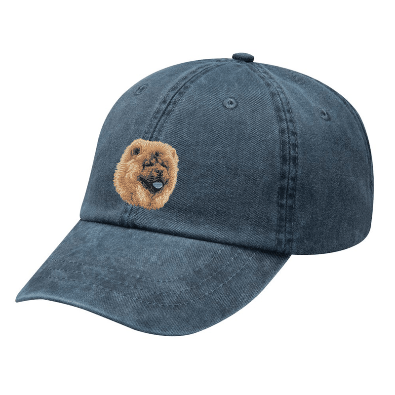 Chow Chow Embroidered Baseball Cap