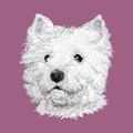West Highland White Terrier Embroidered Classic Long Sleeve Shirt