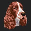 English Springer Spaniel Embroidered Sweatshirt Hoodie