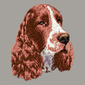 English Springer Spaniel Embroidered Sweatshirt Hoodie
