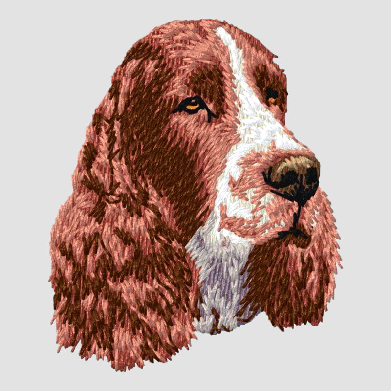 English Springer Spaniel Embroidered Sweatshirt Hoodie