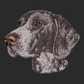 German Shorthaired Pointer Embroidered Wearable Blanket