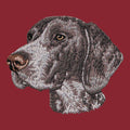 German Shorthaired Pointer Embroidered Wearable Blanket