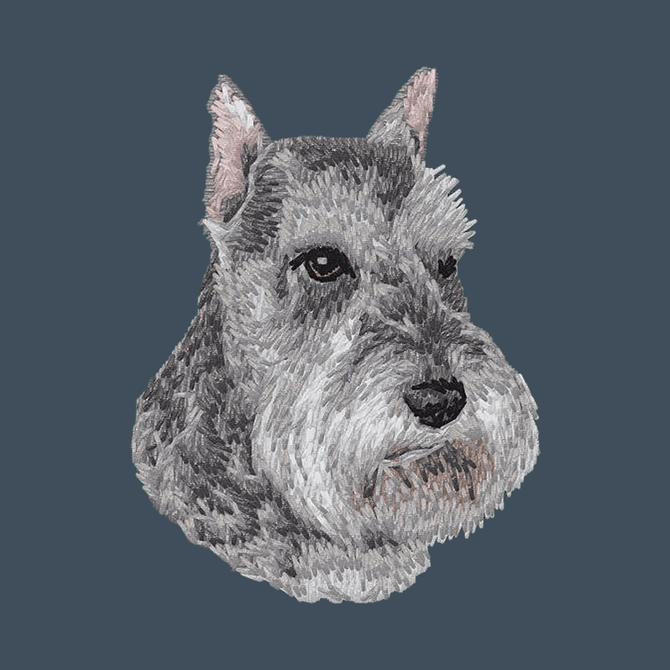 Standard Schnauzer Embroidered Baseball Cap