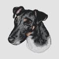 Smooth Fox Terrier Embroidered Classic Long Sleeve Shirt