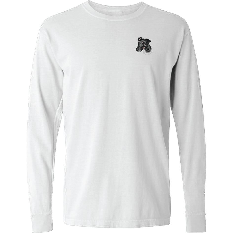 Smooth Fox Terrier Embroidered Classic Long Sleeve Shirt