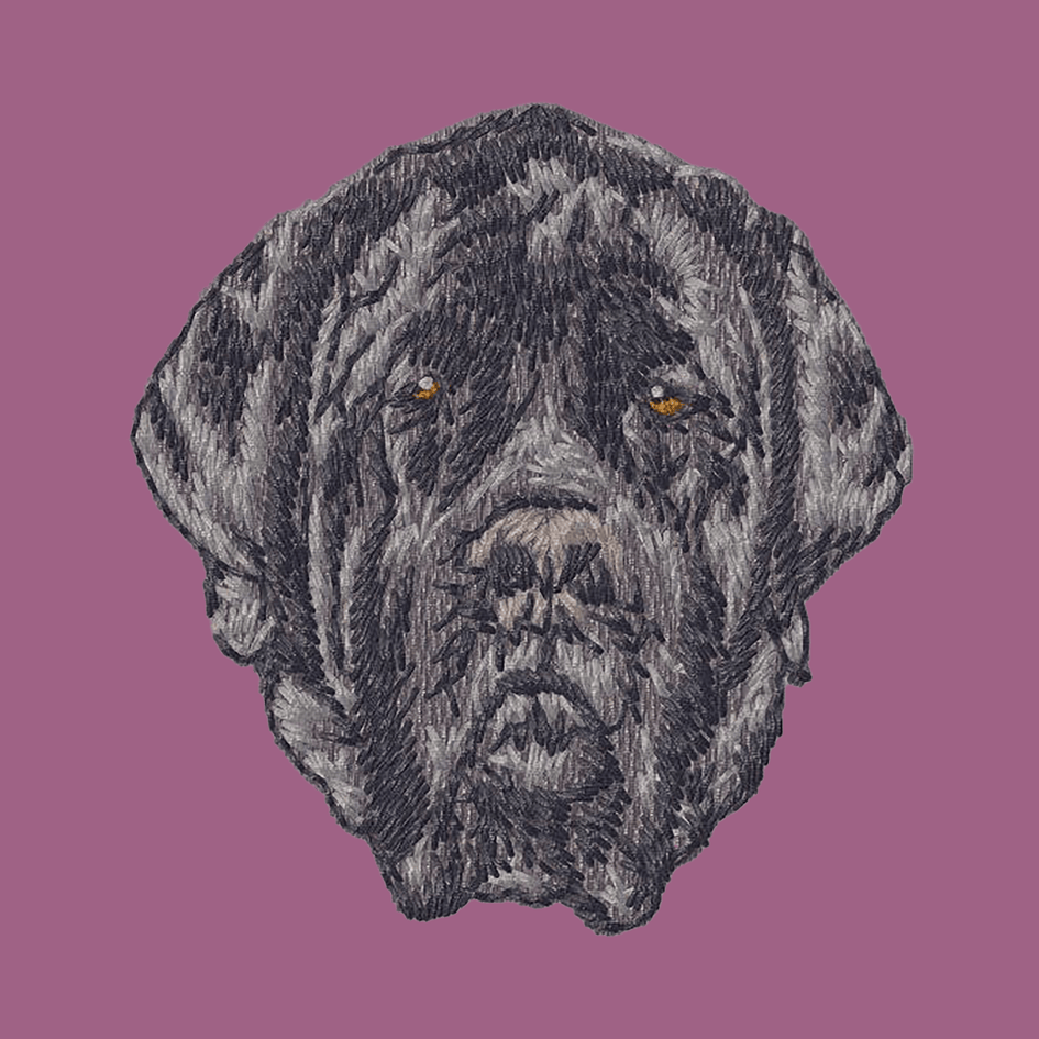Mastiff Embroidered Classic Long Sleeve Shirt