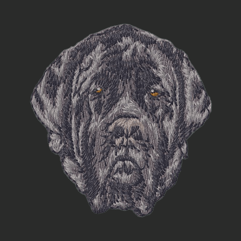 Mastiff Embroidered Classic Long Sleeve Shirt