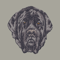 Mastiff Embroidered Classic Long Sleeve Shirt