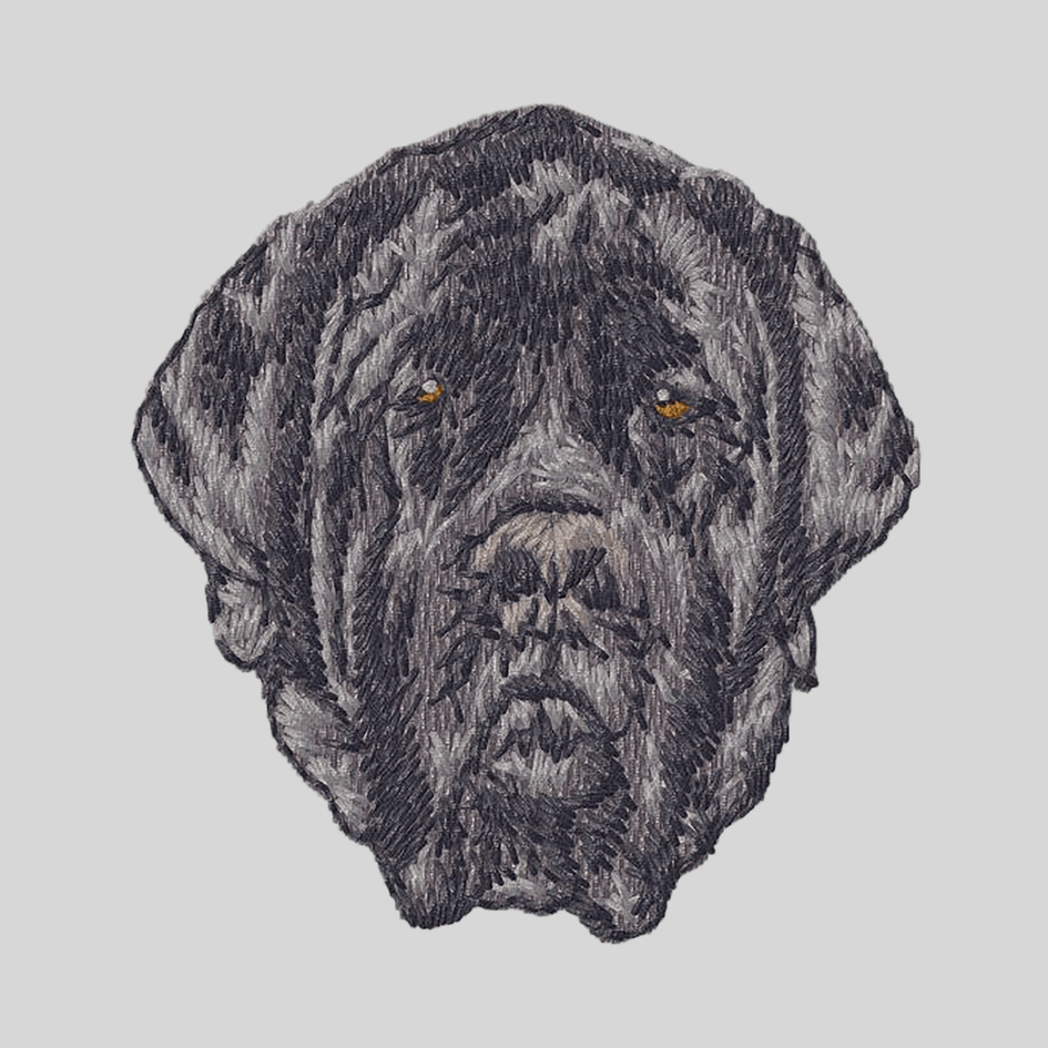 Mastiff Embroidered Mock Neck Sweatshirt
