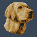 Labrador Retriever Embroidered Women's Denim Shirt
