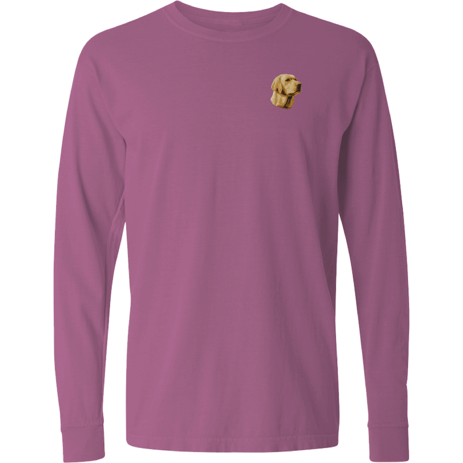 Labrador Retriever Embroidered Classic Long Sleeve Shirt