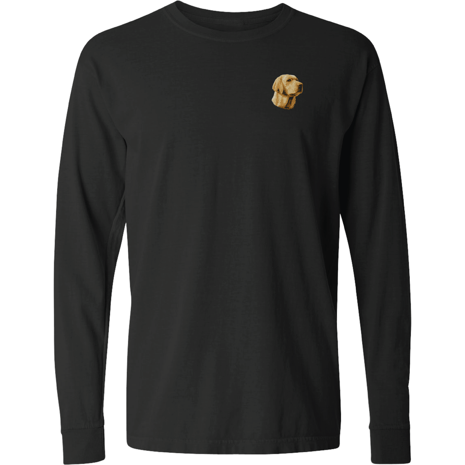 Labrador Retriever Embroidered Classic Long Sleeve Shirt