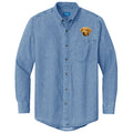Chesapeake Bay Retriever Embroidered Men's Denim Shirt
