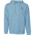 Norwegian Elkhound Embroidered Sweatshirt Hoodie
