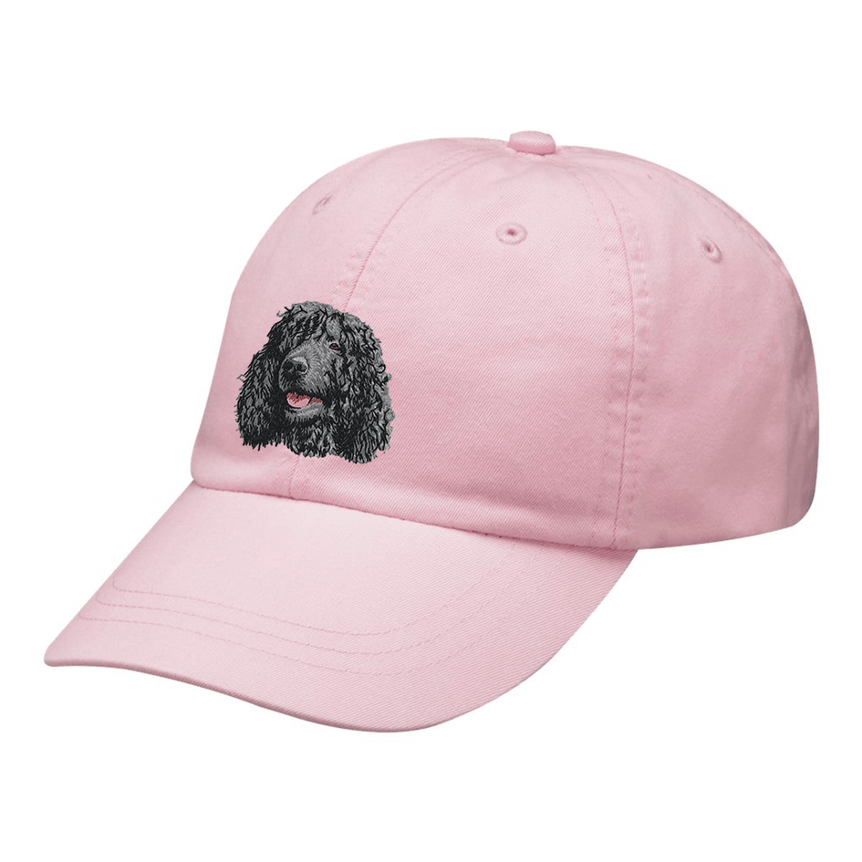 Irish Water Spaniel Embroidered Baseball Cap