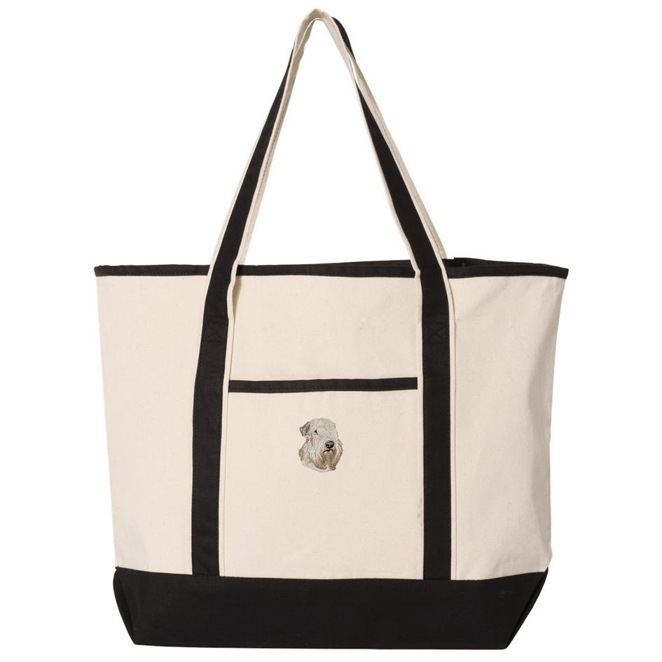 Soft Coated Wheaten Terrier Embroidered Tote