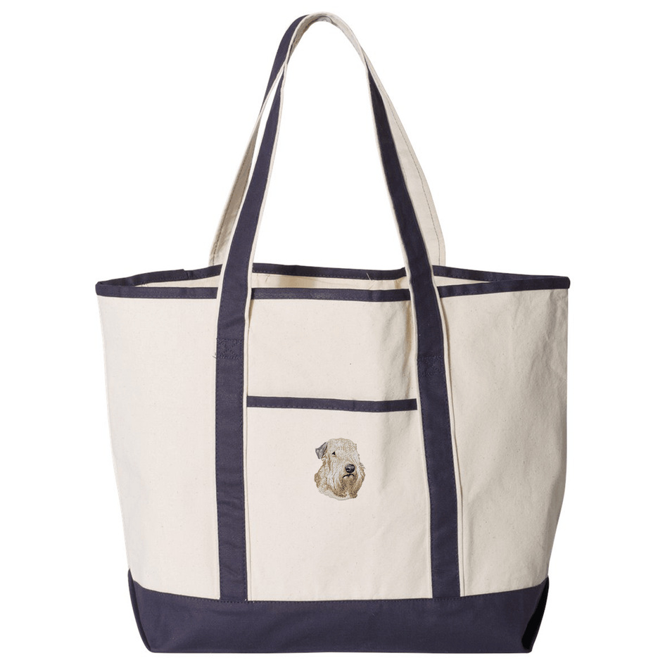 Soft Coated Wheaten Terrier Embroidered Tote