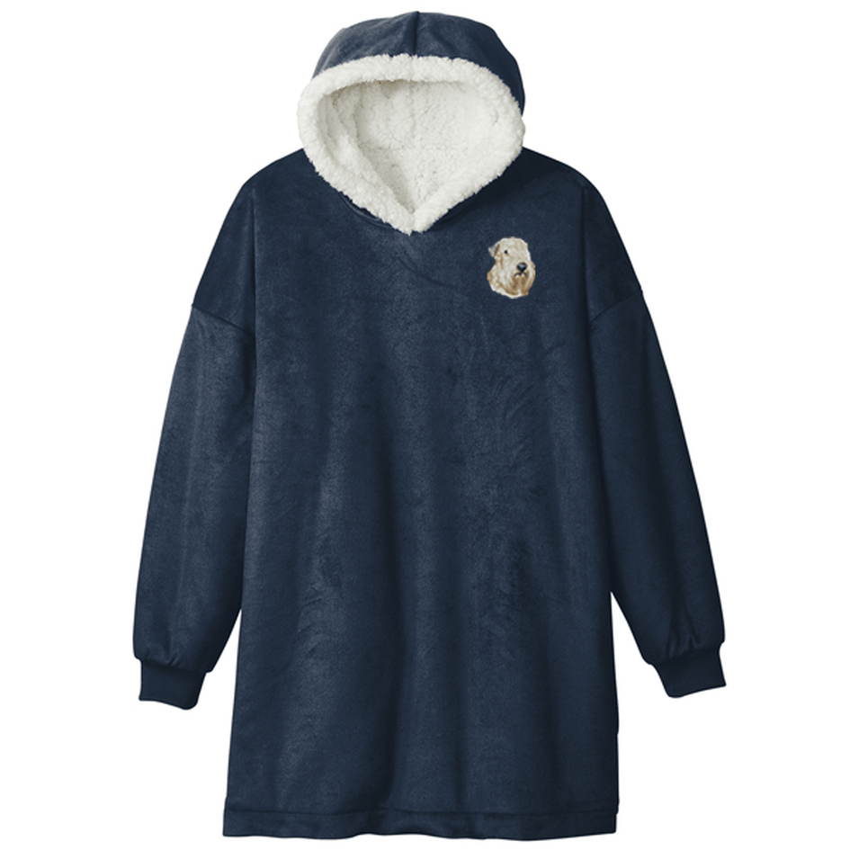 Soft Coated Wheaten Terrier Embroidered Wearable Blanket
