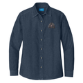 Puli Embroidered Women's Denim Shirt