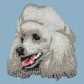 Poodle Embroidered Sweatshirt Hoodie