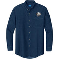 Dalmatian Embroidered Men's Denim Shirt
