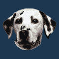 Dalmatian Embroidered Men's Denim Shirt