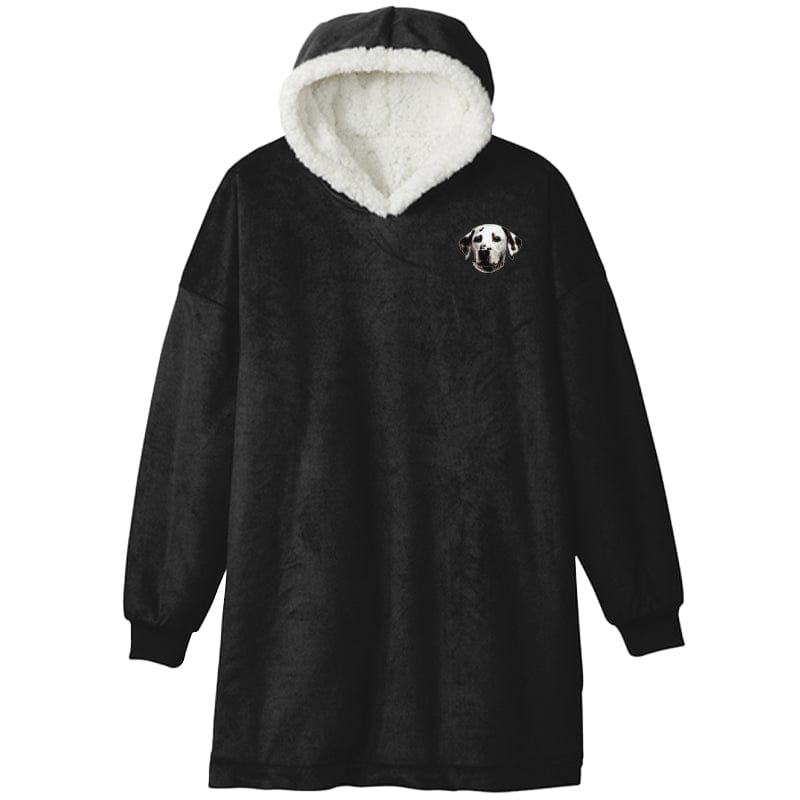 Dalmatian Embroidered Wearable Blanket