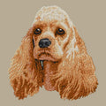 Cocker Spaniel Embroidered Crossbody Bag