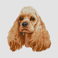 Cocker Spaniel Embroidered Classic Long Sleeve Shirt