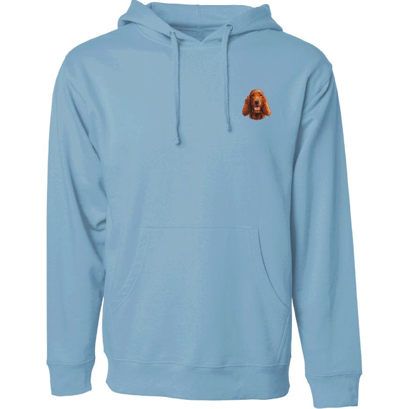 Irish Setter Embroidered Sweatshirt Hoodie