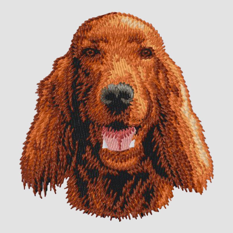 Irish Setter Embroidered Sweatshirt Hoodie