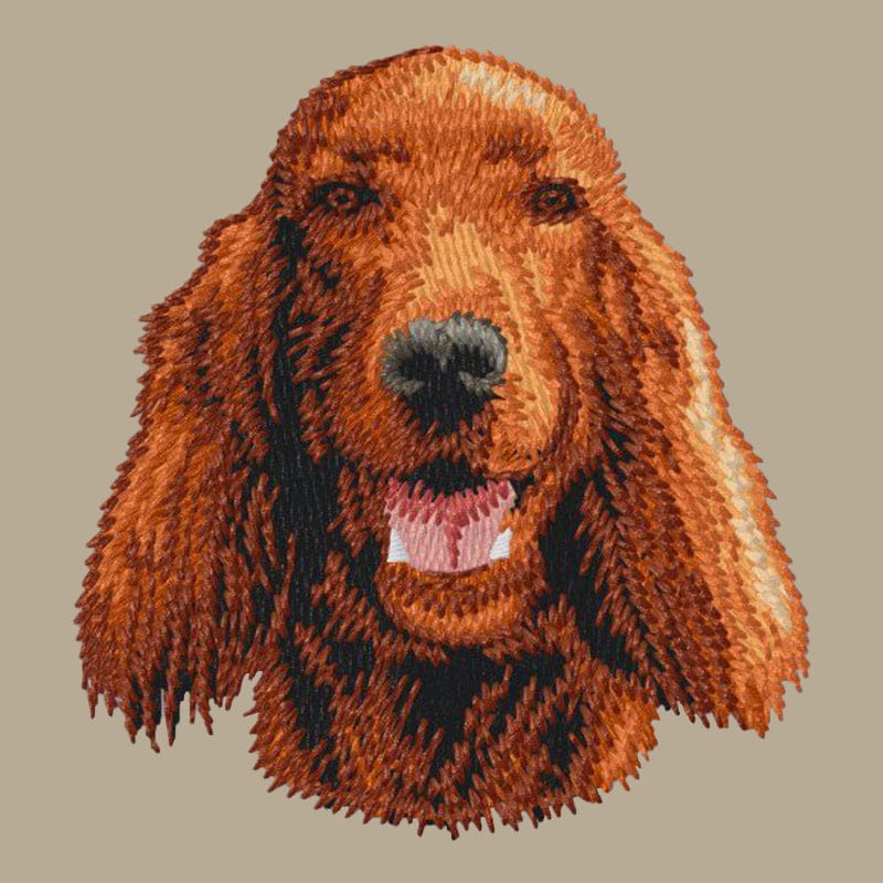 Irish Setter Embroidered Crossbody Bag