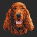 Irish Setter Embroidered Wearable Blanket