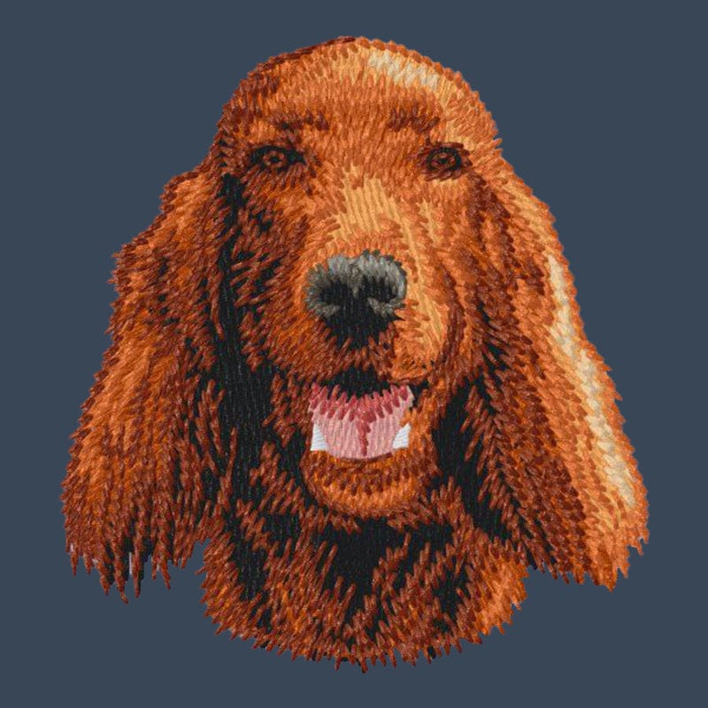 Irish Setter Embroidered Women's Denim Shirt