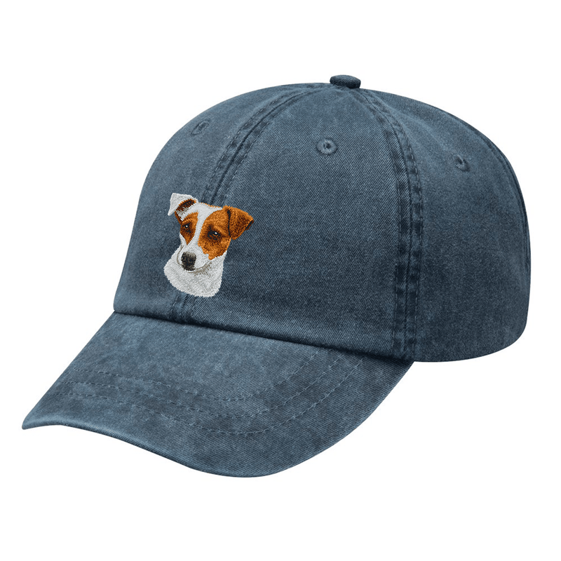 Parson Russell Terrier Embroidered Baseball Cap