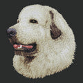 Great Pyrenees Embroidered Crossbody Bag