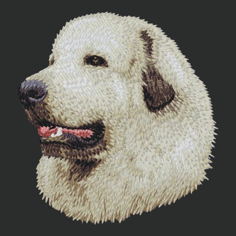 Great Pyrenees Embroidered Crossbody Bag