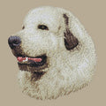 Great Pyrenees Embroidered Crossbody Bag