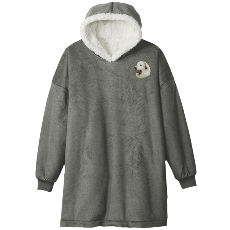 Great Pyrenees Embroidered Wearable Blanket