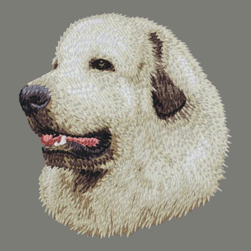 Great Pyrenees Embroidered Wearable Blanket