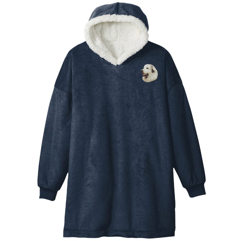 Great Pyrenees Embroidered Wearable Blanket