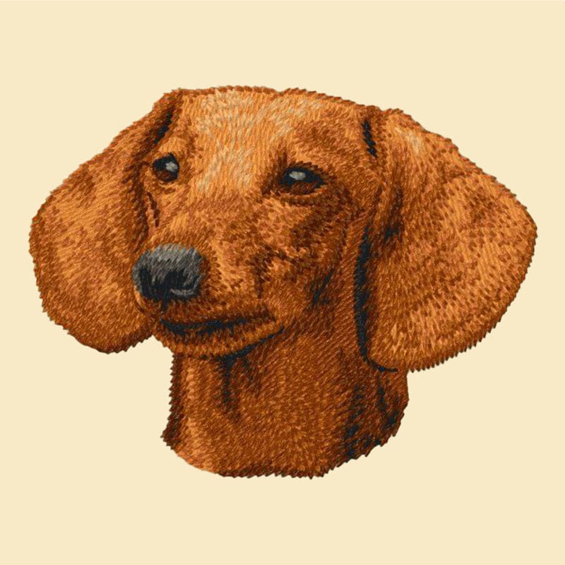 Dachshund Embroidered Tote