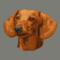 Dachshund Embroidered Wearable Blanket