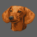 Dachshund Embroidered Women's Fleece Jacket