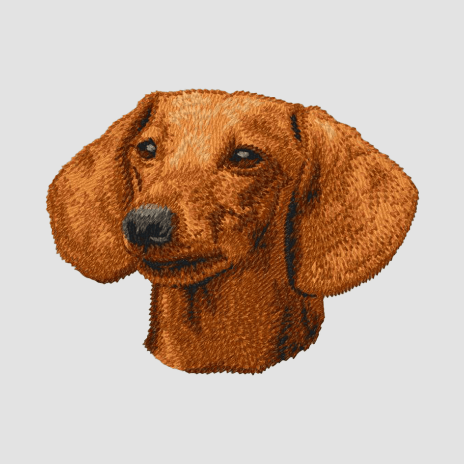Dachshund Embroidered Classic Long Sleeve Shirt