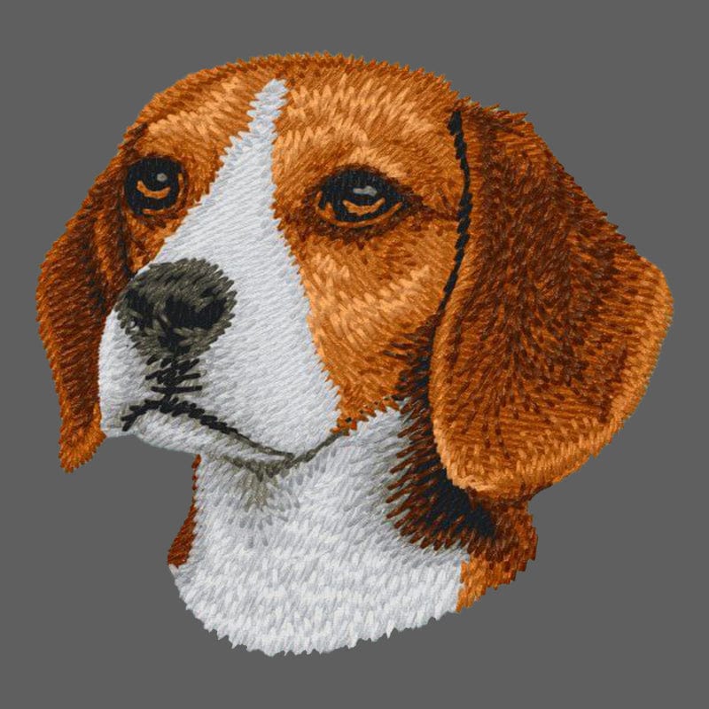 Beagle Embroidered Women's Fleece Jacket