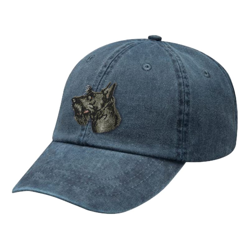 Scottish Terrier Embroidered Baseball Cap